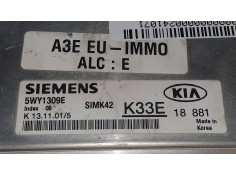 Recambio de centralita motor uce para kia rio rs paket s berlina (5-ptas.) referencia OEM IAM 5WY1309E SIMK42 SIEMENS 2