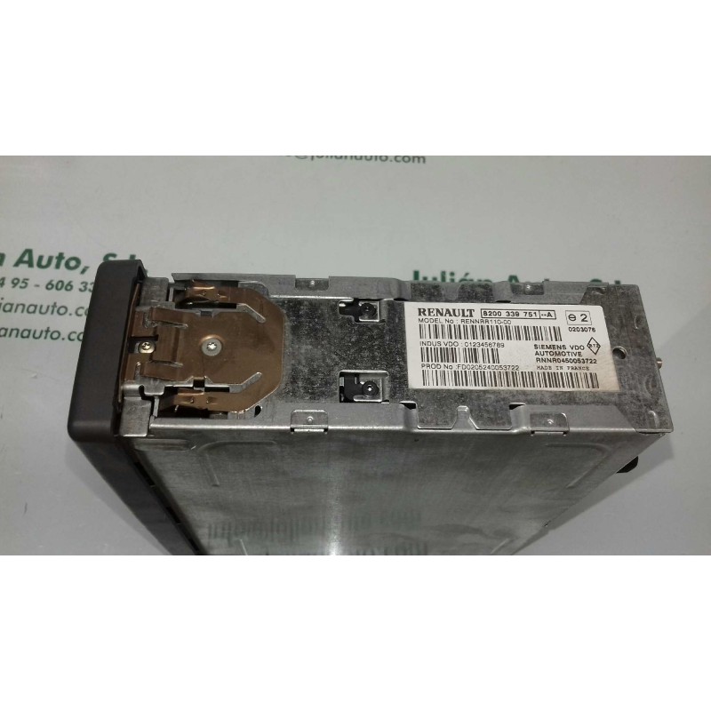 Recambio de sistema navegacion gps para renault espace iv (jk0) grand espace dynamique referencia OEM IAM 8200339751 CARMINAT NA