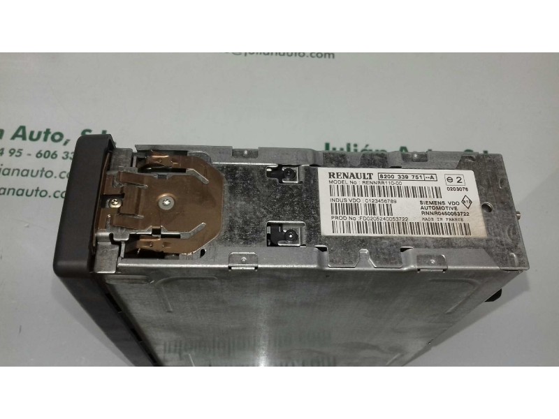 Recambio de sistema navegacion gps para renault espace iv (jk0) grand espace dynamique referencia OEM IAM 8200339751 CARMINAT NA