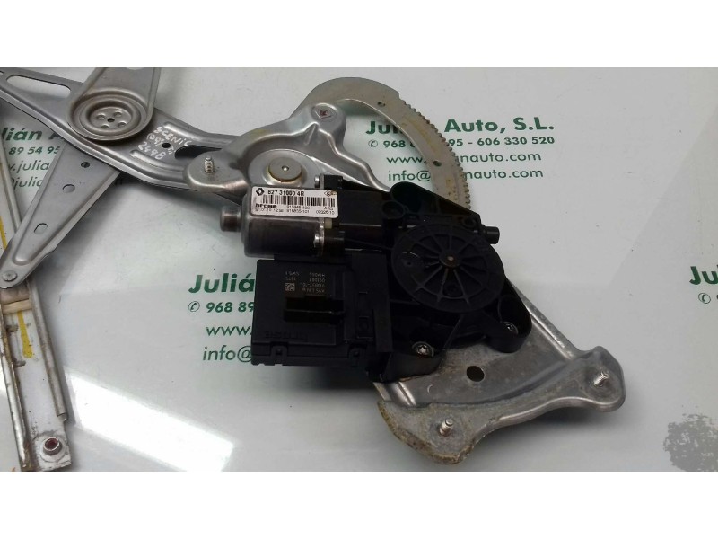 Recambio de elevalunas trasero izquierdo para renault scenic iii dynamique referencia OEM IAM 910586102 827310004R ELECTRICO