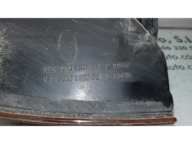 Recambio de piloto delantero izquierdo para bmw serie 7 (e32) 3.5 cat referencia OEM IAM 63131374011 63131378821 