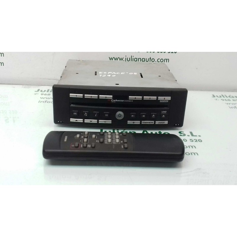 Recambio de sistema audio / radio cd para renault espace iv (jk0) grand espace dynamique referencia OEM IAM 8200089153 ALR92S658