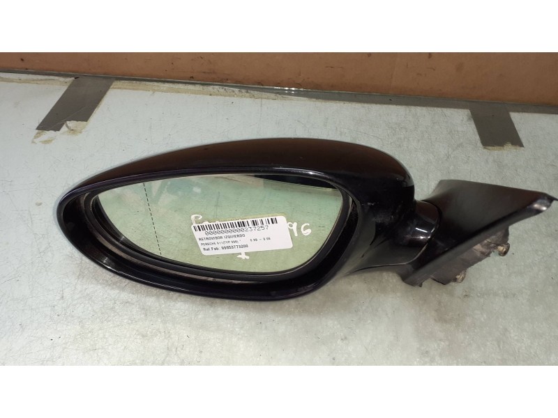 Recambio de retrovisor izquierdo para porsche 911 (typ 996) referencia OEM IAM 99653773200  ELECTRICO