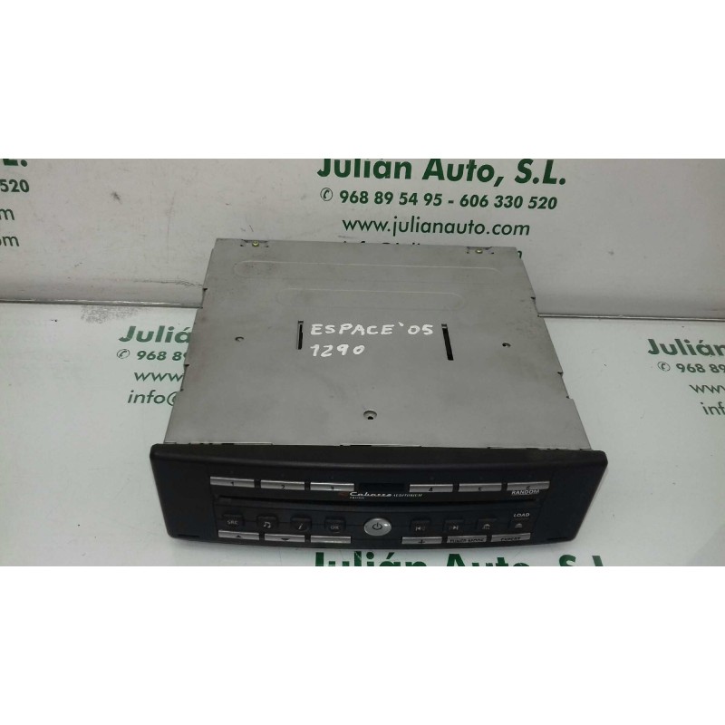 Recambio de sistema audio / radio cd para renault espace iv (jk0) grand espace dynamique referencia OEM IAM 8200089153 ALR92S658