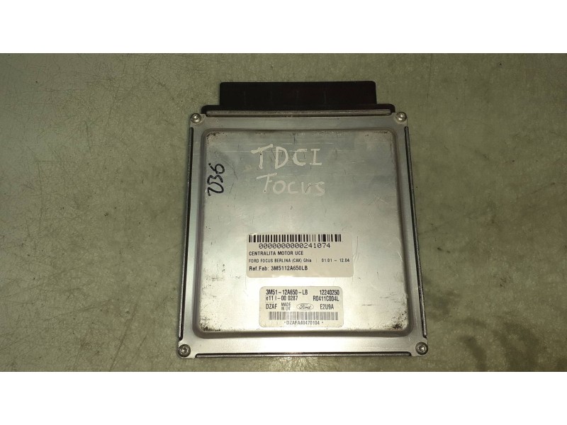Recambio de centralita motor uce para ford focus berlina (cak) ghia referencia OEM IAM 3M5112A650LB R0411C004L 12240250