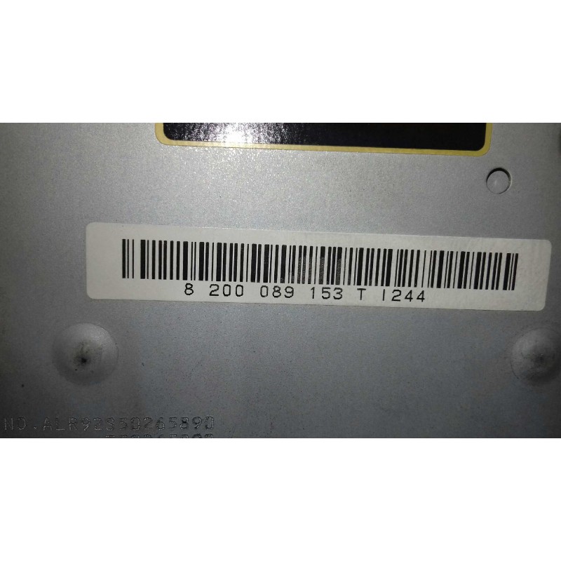 Recambio de sistema audio / radio cd para renault espace iv (jk0) grand espace dynamique referencia OEM IAM 8200089153 ALR92S658