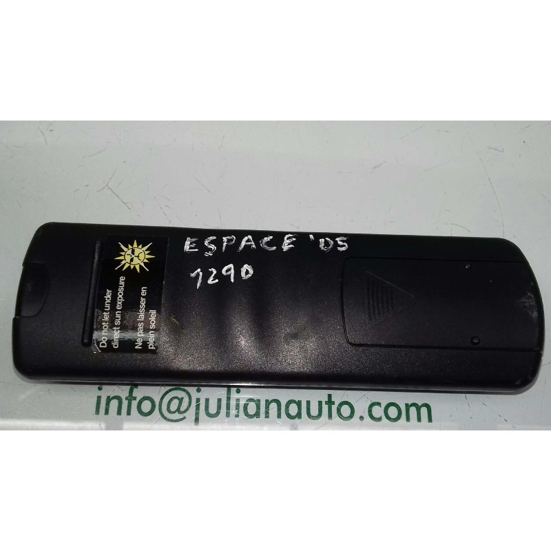 Recambio de sistema audio / radio cd para renault espace iv (jk0) grand espace dynamique referencia OEM IAM 8200089153 ALR92S658