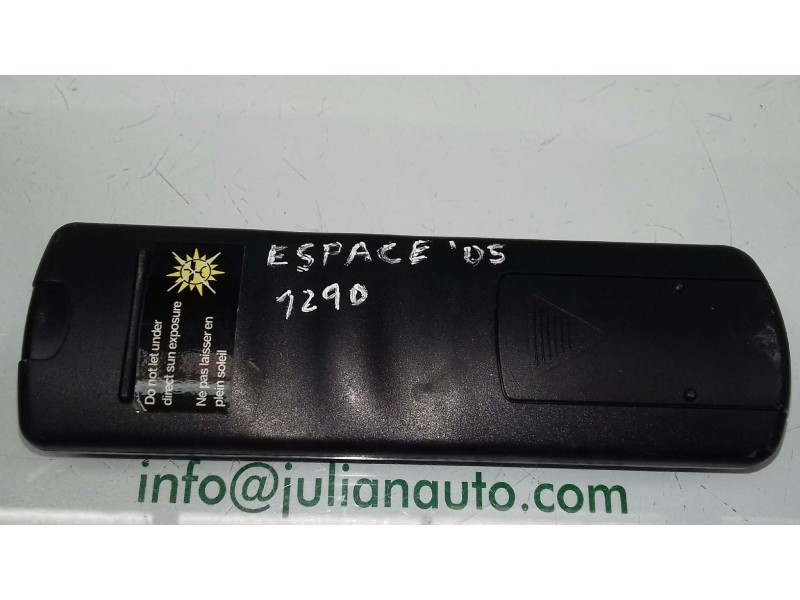 Recambio de sistema audio / radio cd para renault espace iv (jk0) grand espace dynamique referencia OEM IAM 8200089153 ALR92S658