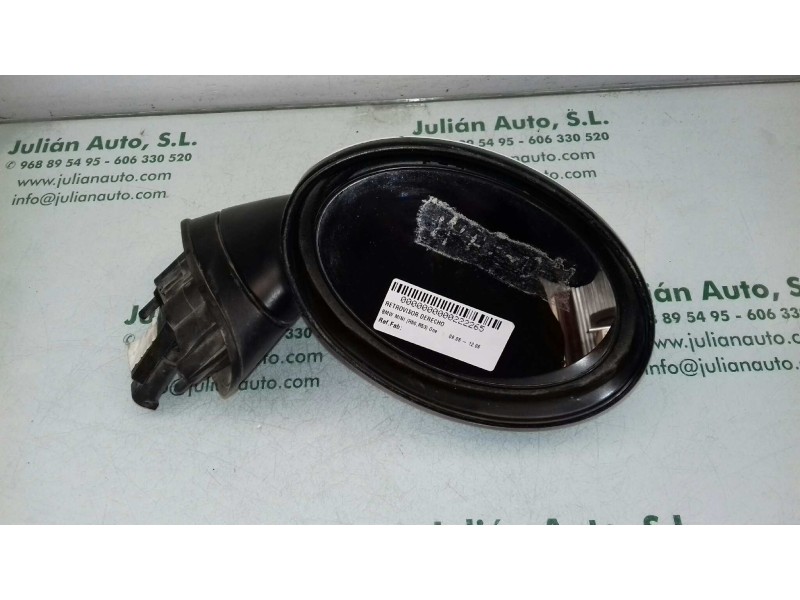 Recambio de retrovisor derecho para bmw mini (r50,r53) one referencia OEM IAM   ELECTRICO