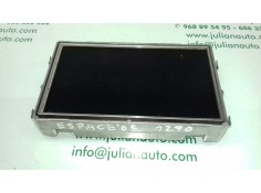 Recambio de pantalla multifuncion para renault espace iv (jk0) grand espace dynamique referencia OEM IAM 8200154477   2