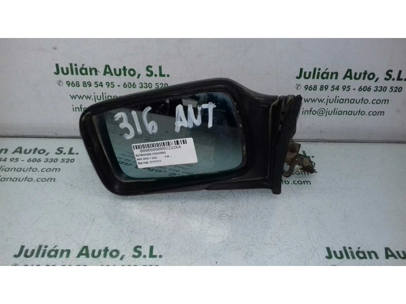 Recambio de retrovisor izquierdo para bmw serie 7 (e32) referencia OEM IAM E117111  ELECTRICO