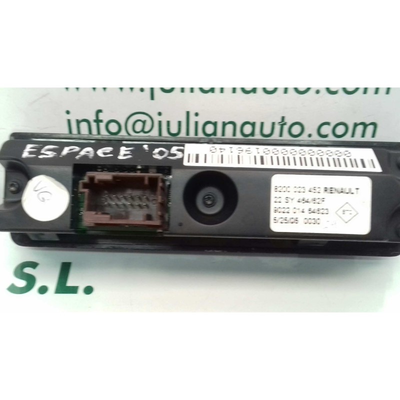 Recambio de mando multifuncion para renault espace iv (jk0) grand espace dynamique referencia OEM IAM 8200023452 22SY464/62F 