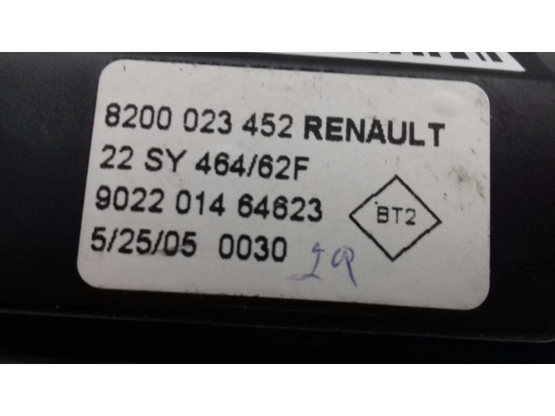 Recambio de mando multifuncion para renault espace iv (jk0) grand espace dynamique referencia OEM IAM 8200023452 22SY464/62F 