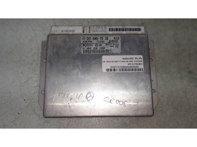 Recambio de centralita asr para mercedes-benz clase e (w210) berlina diesel 300 turbodiesel (210.025) referencia OEM IAM 0265109