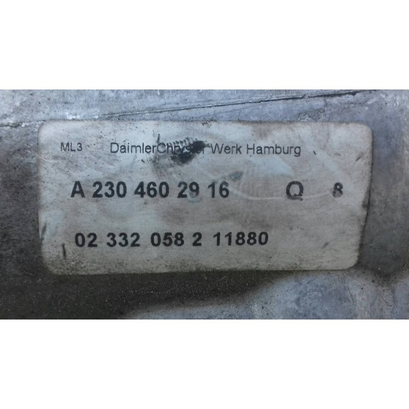 Recambio de columna direccion para mercedes-benz clase sl (w230) roadster 500 (230.475) referencia OEM IAM A2304602916 A20346006