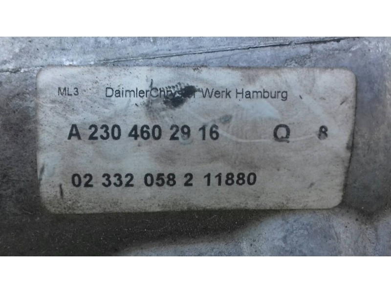 Recambio de columna direccion para mercedes-benz clase sl (w230) roadster 500 (230.475) referencia OEM IAM A2304602916 A20346006