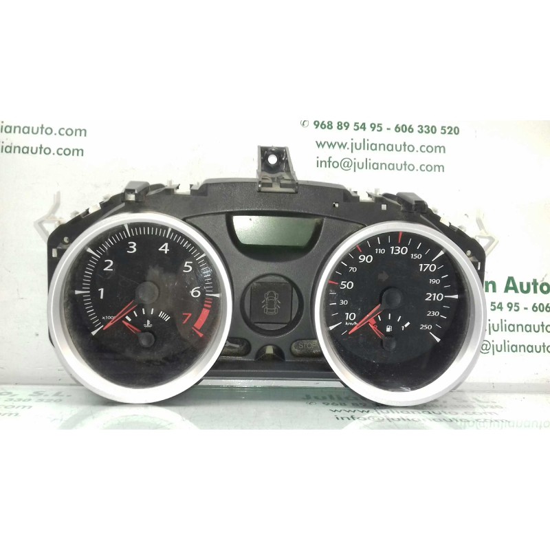 Recambio de cuadro instrumentos para renault megane ii berlina 5p luxe dynamique referencia OEM IAM 8200793135 4GRJC136972 VISTE