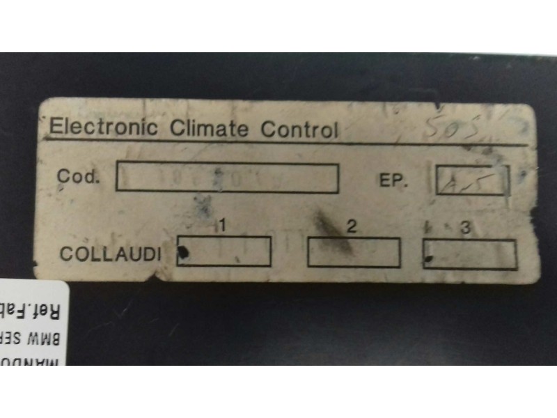 Recambio de mando climatizador para bmw serie 3 berlina (e36) 325tds referencia OEM IAM 1060010  