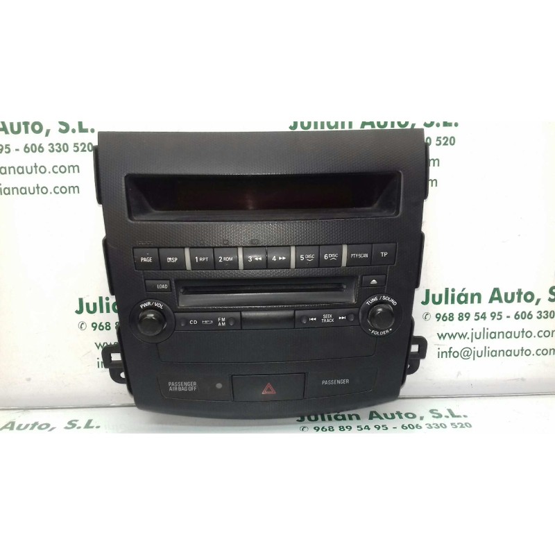 Recambio de sistema audio / radio cd para peugeot 4007 business line referencia OEM IAM 8002A139XA 3852862 VISTEON