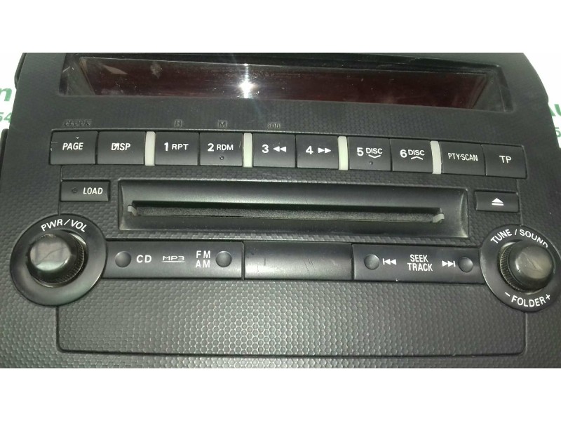 Recambio de sistema audio / radio cd para peugeot 4007 business line referencia OEM IAM 8002A139XA 3852862 VISTEON