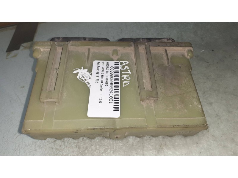 Recambio de modulo electronico para opel astra g berlina comfort referencia OEM IAM 09131732 252619 DELPHI