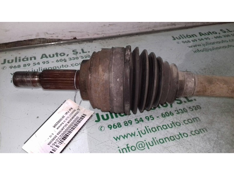 Recambio de transmision delantera derecha para renault clio iv business referencia OEM IAM 391008239R  