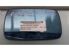 Recambio de cristal retrovisor izquierdo para bmw serie 5 berlina (e39) 525tds referencia OEM IAM 0117351  