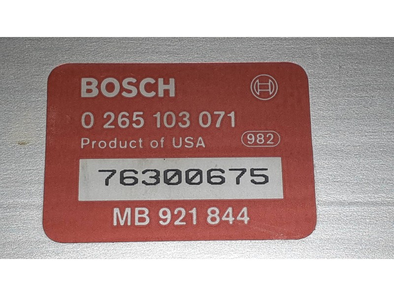 Recambio de centralita motor uce para mitsubishi eclipse (d30) gs climatizado referencia OEM IAM 0265103071 76300675 MB921844