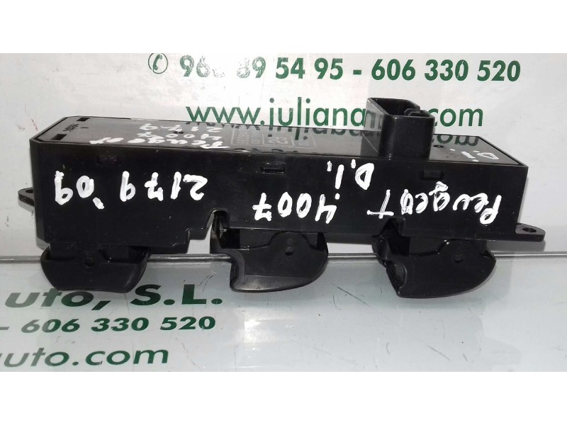 Recambio de mando elevalunas delantero izquierdo para peugeot 4007 business line referencia OEM IAM 8608A185 C8DD645MB 1920D1