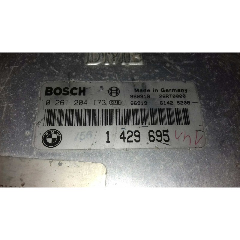 Recambio de centralita motor uce para bmw serie 3 berlina (e36) 318i referencia OEM IAM 0261204173 1429695 BOSCH