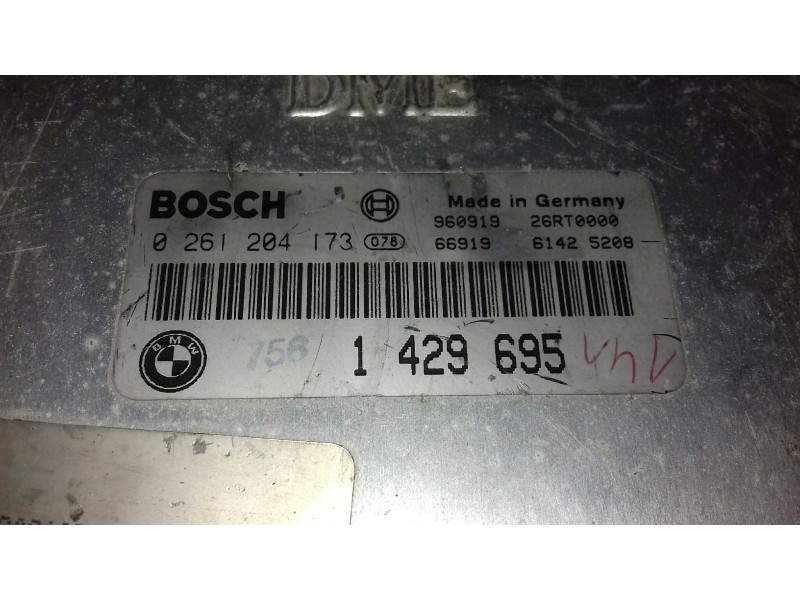 Recambio de centralita motor uce para bmw serie 3 berlina (e36) 318i referencia OEM IAM 0261204173 1429695 BOSCH
