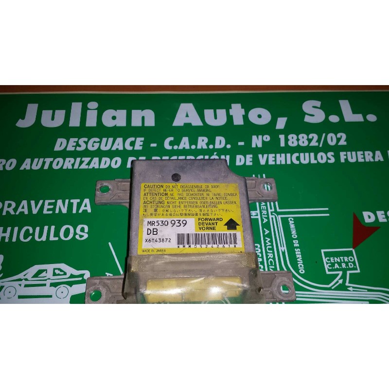 Recambio de centralita airbag para mitsubishi montero pinin (h60/h70) 2000 gdi comfort ii (5-ptas.) referencia OEM IAM MR530939D