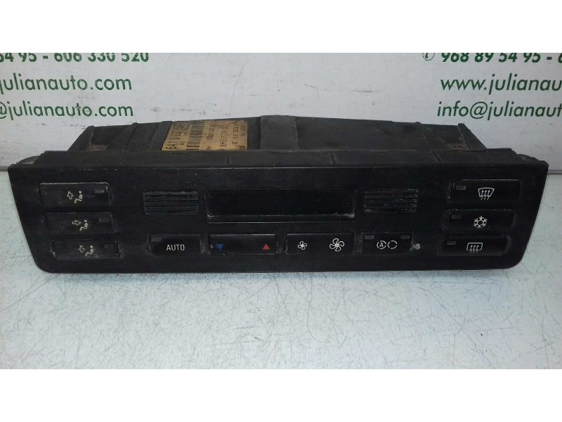 Recambio de mando climatizador para bmw serie 3 berlina (e46) 320d referencia OEM IAM 64116907897 5HB00773816 HELLA