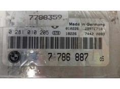 Recambio de centralita motor uce para bmw serie 3 berlina (e46) 320d referencia OEM IAM 0281010205 7786887 BOSCH 2