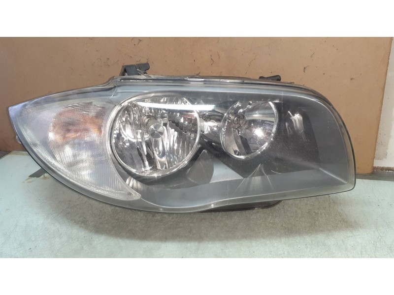 Recambio de faro derecho para bmw serie 1 berlina (e81/e87) 118d referencia OEM IAM 63127193388 10019510 69244949