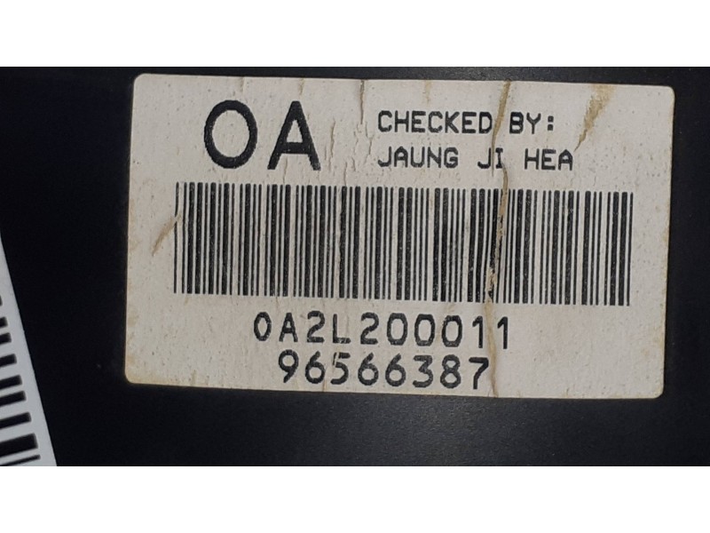 Recambio de cuadro instrumentos para daewoo matiz cd referencia OEM IAM 96566387  