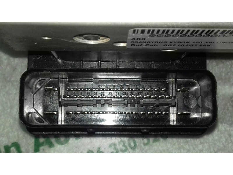 Recambio de abs para ssangyong kyron 200 xdi limited referencia OEM IAM 06210207394 4894009300 06210908533