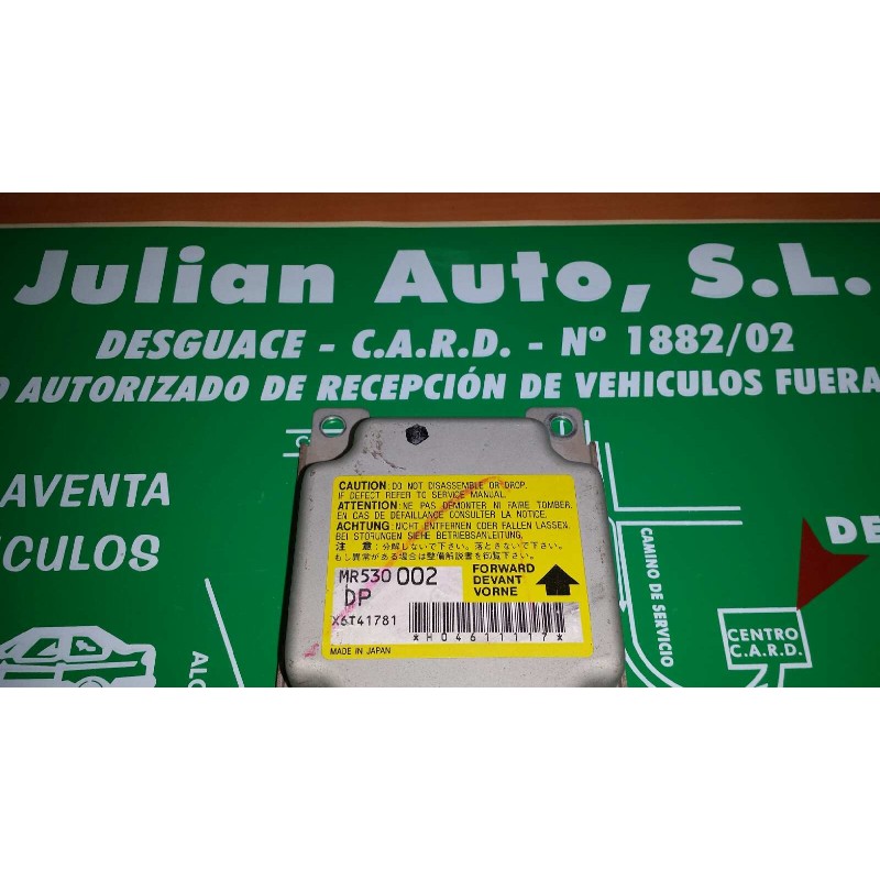 Recambio de centralita airbag para mitsubishi montero (v60/v70) 3.2 di-d gls kaiteki (5-ptas.) referencia OEM IAM MR530002DP X6T