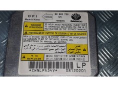 Recambio de centralita airbag para daewoo matiz cd referencia OEM IAM 96603736  7088801 2
