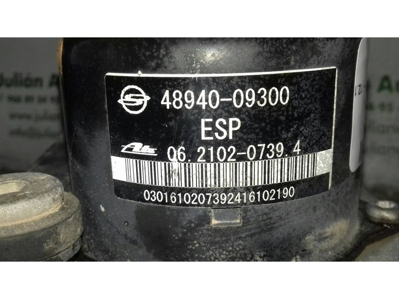 Recambio de abs para ssangyong kyron 200 xdi limited referencia OEM IAM 06210207394 4894009300 06210908533