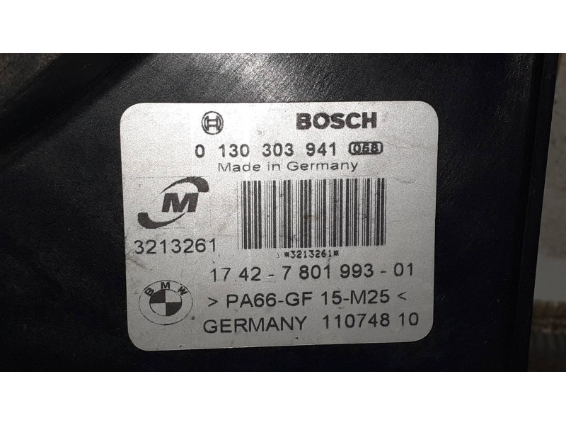 Recambio de electroventilador para bmw serie 1 berlina (e81/e87) 118d referencia OEM IAM 0130303941 3135103597 3136613273