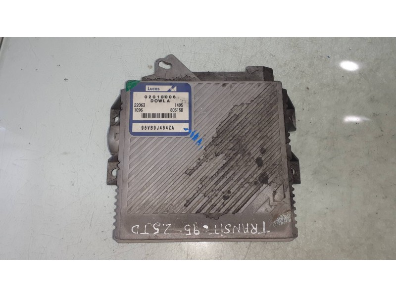 Recambio de centralita motor uce para ford transit, caja cerr. corto 95 ft 100 2.5 referencia OEM IAM 02010006 95VB9J464ZA LUCAS