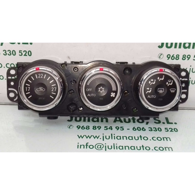 Recambio de mando climatizador para peugeot 4007 business line referencia OEM IAM 7820A115XC 3863143 VISTEON