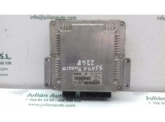 Recambio de centralita motor uce para citroen xsara picasso 2.0 hdi satisfaction referencia OEM IAM 9651593480 0281011521 EDC15C 2