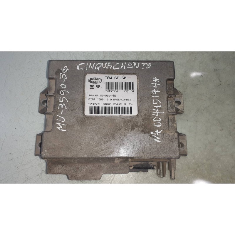 Recambio de centralita motor uce para fiat cinquecento (170) 0.9 i.e. s referencia OEM IAM IAW6F50 9V0F25A4 