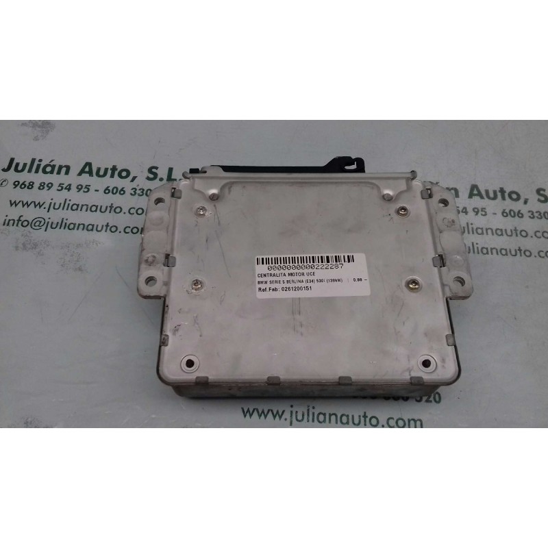 Recambio de centralita motor uce para bmw serie 5 berlina (e34) 530i (138kw) referencia OEM IAM 0261200151 B261200496 BOSCH
