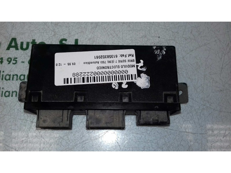 Recambio de modulo electronico para bmw serie 7 (e38) 750i automático referencia OEM IAM 61358352061 110187 05071700
