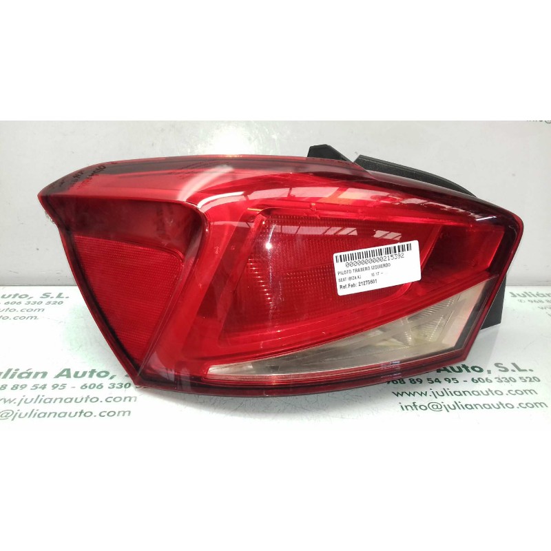 Recambio de piloto trasero izquierdo para seat ibiza kj referencia OEM IAM 21275601  