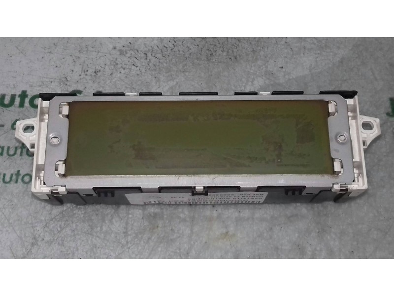 Recambio de pantalla multifuncion para citroen c4 berlina cool referencia OEM IAM 9666483780 6+6 PINES JOHNSON CONTROLS