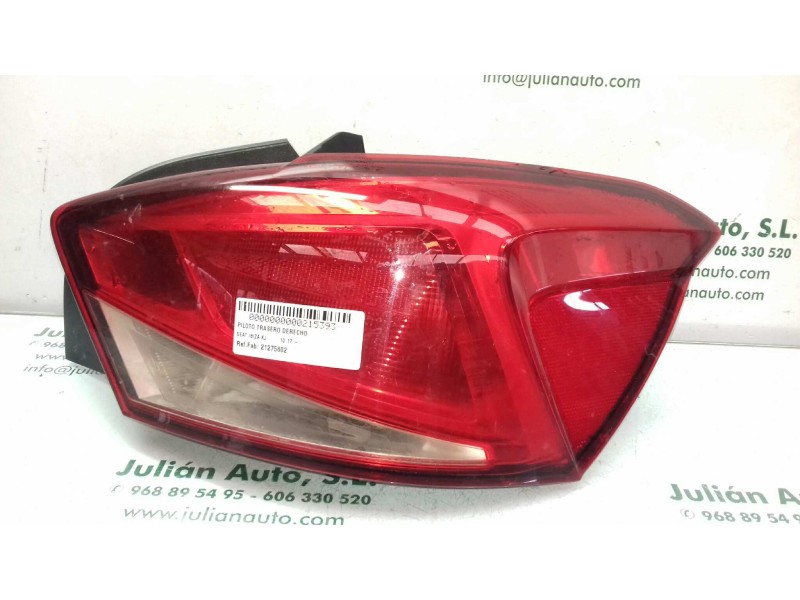 Recambio de piloto trasero derecho para seat ibiza kj referencia OEM IAM 21275602  